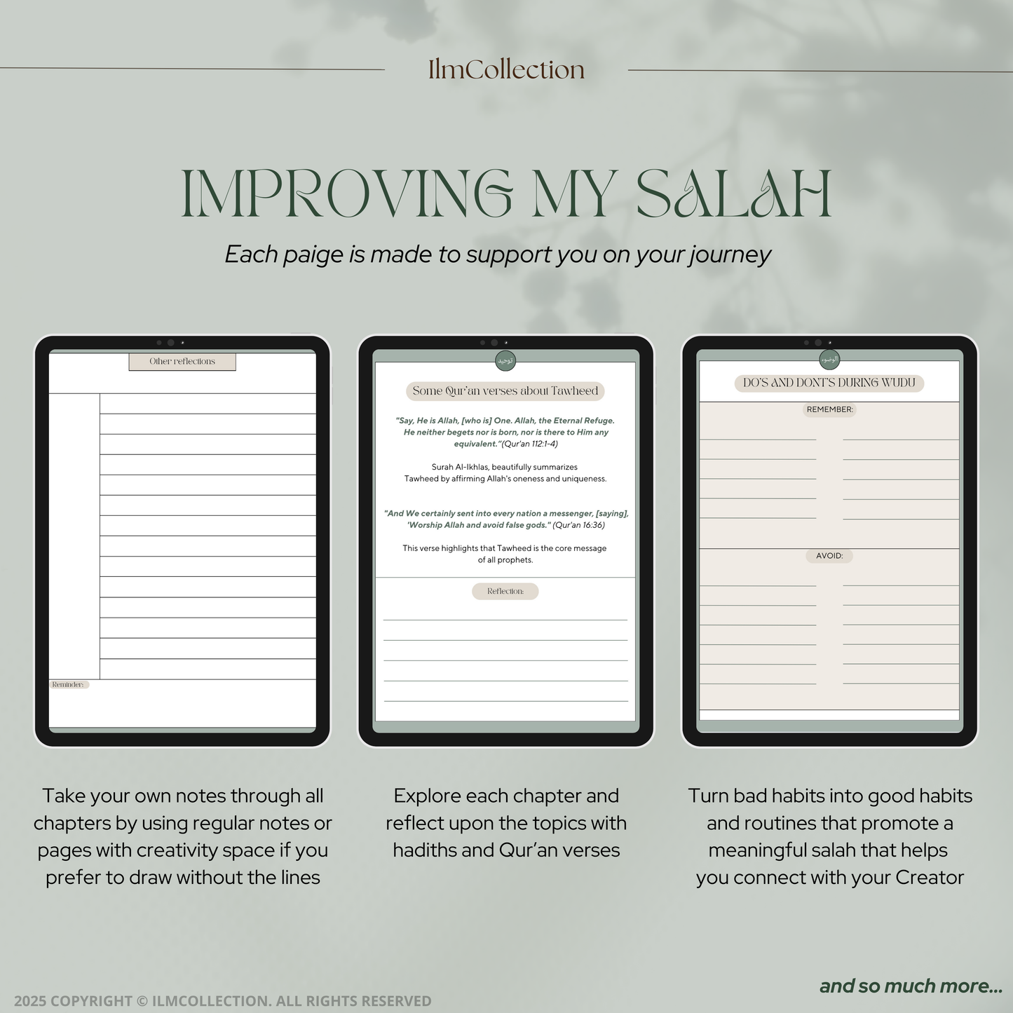 IMPROVING MY SALAH