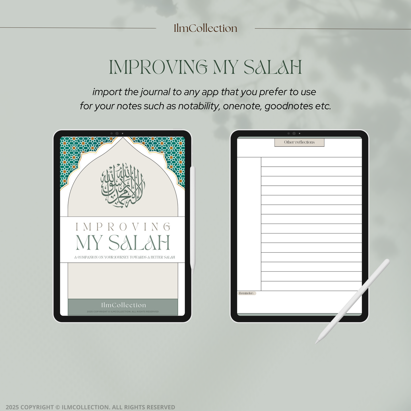 IMPROVING MY SALAH
