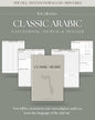 CLASSIC ARABIC