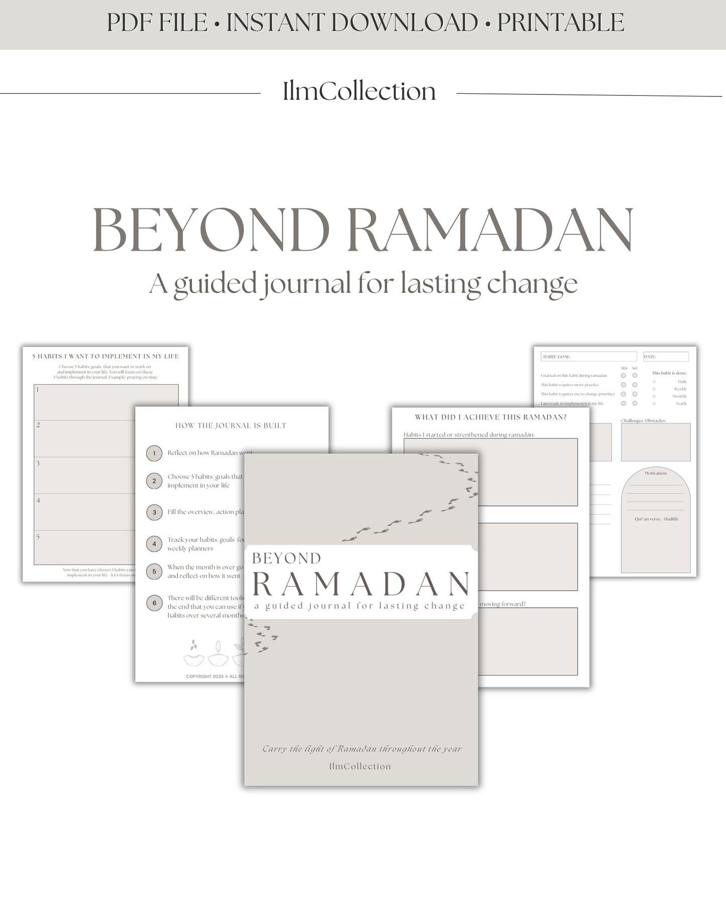 Beyond Ramadan