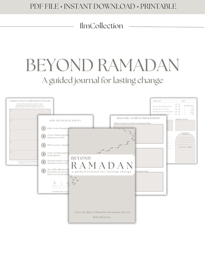 Beyond Ramadan