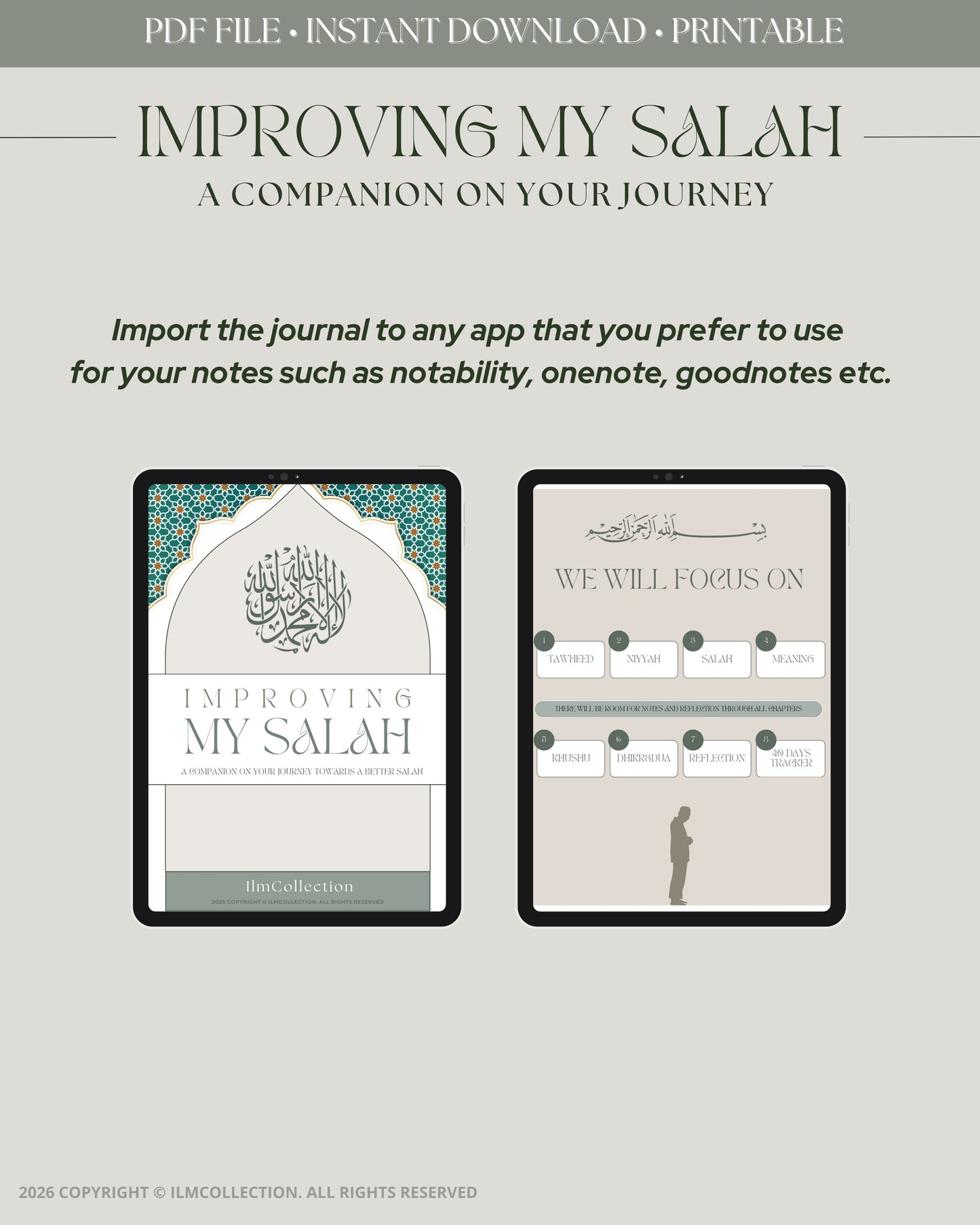IMPROVING MY SALAH