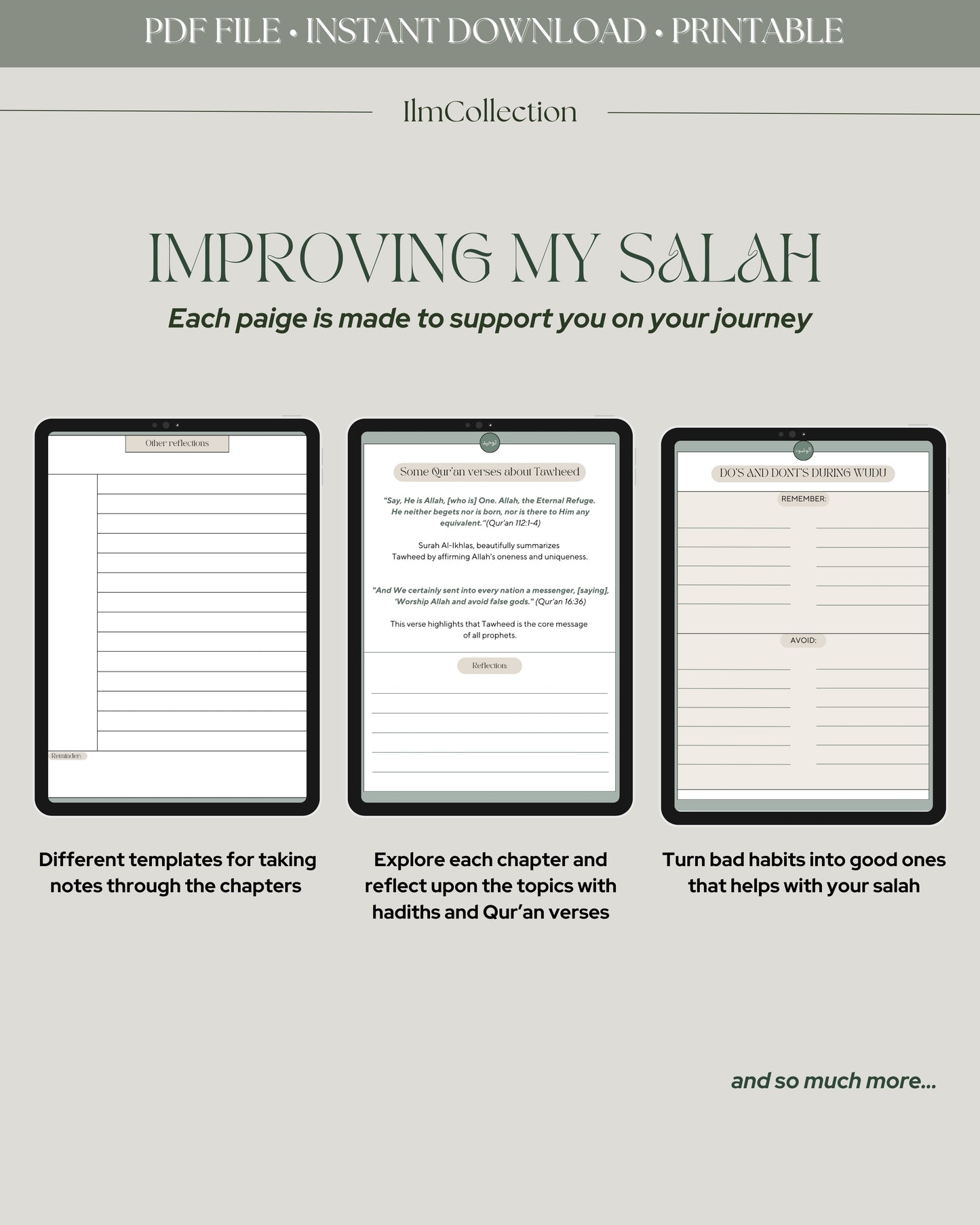 IMPROVING MY SALAH