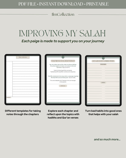 IMPROVING MY SALAH